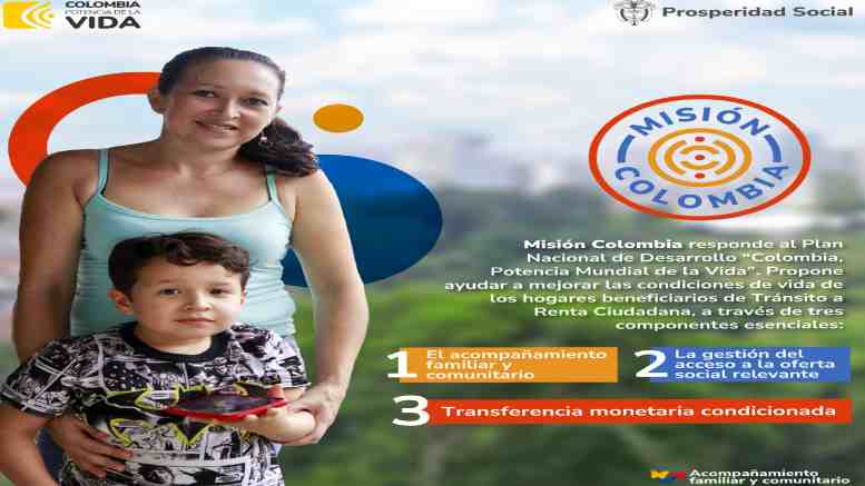 Misión Colombia_ Prosperidad Social lanza programa de Acompañamiento Familiar y Comunitario