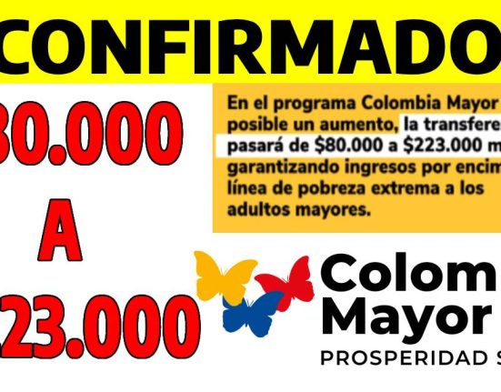 Colombia Mayor-MP Noticias, imagen con contenido llamativo del aumento del subsidio Colombia mayor, logo de Colombia mayor