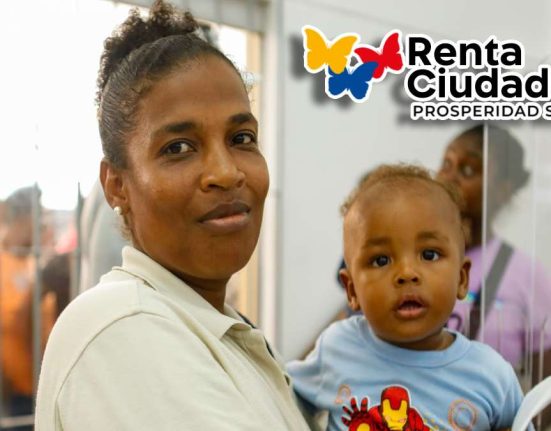 Focalización Renta Ciudadana 2024-MP Noticias, imagen de mujer con bebe en brazos, logo de renta ciudadana