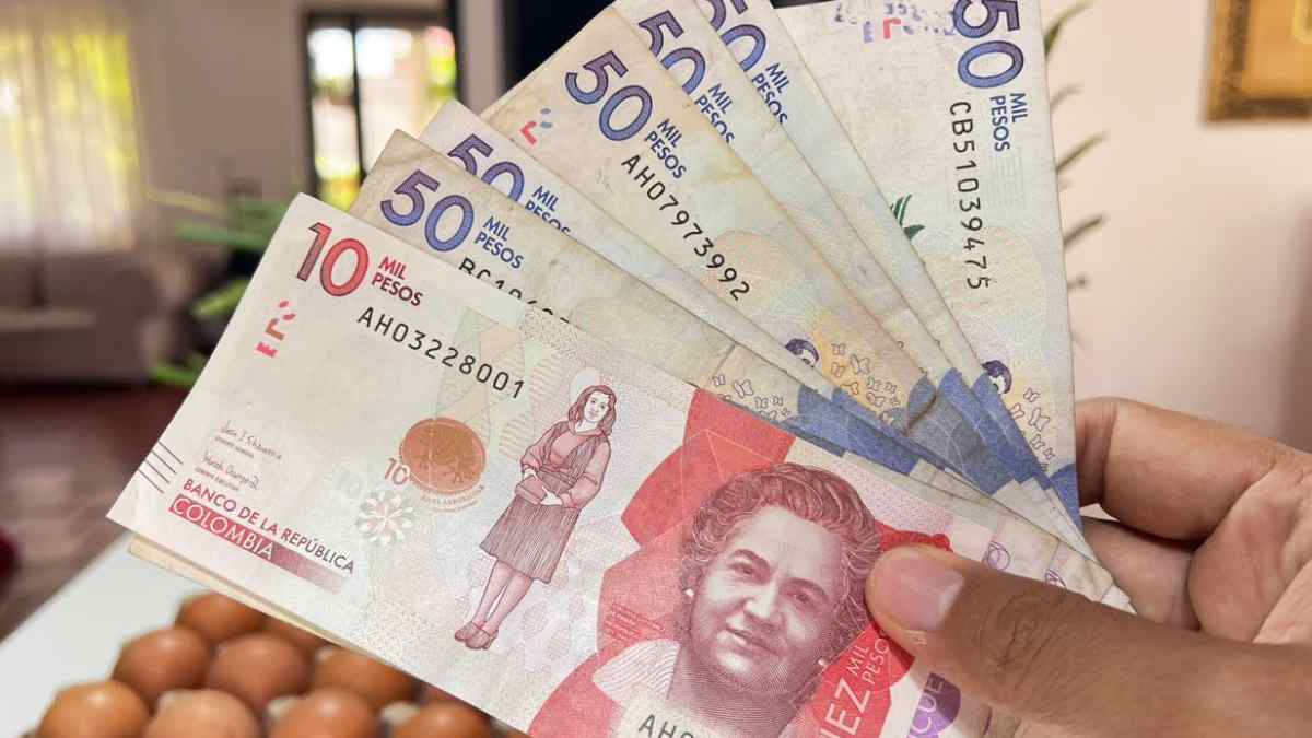 primer pago Devolución del IVA-MP Noticias, imagen de billetes colombianos de 50 y 10 pesos