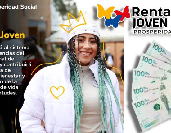 Focalización y Cuando pagan Renta Joven 2024-MP Noticias, imagen de prosperidad social, logo de renta joven , billetes colombianos de 100 mil pesos