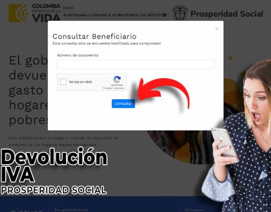pagos pendientes-MP Noticias, imagen de consulta devolucion IVA, imagen de mujer sorprendida con celular en la mano, flecha roja, logo de devolución del IVA