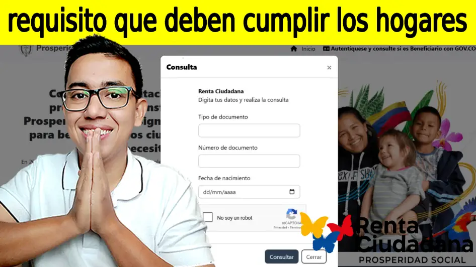 requisito que deben cumplir los hogares
